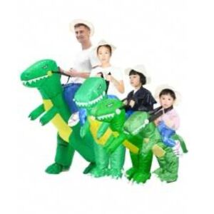 Inflatable dinosaur costumes x 3 for the family!